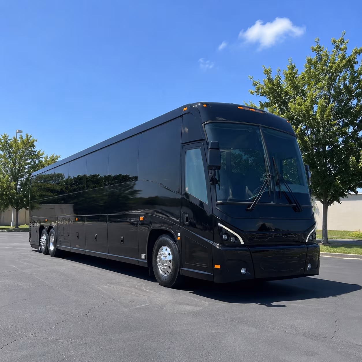 kent 56 passenger charter bus