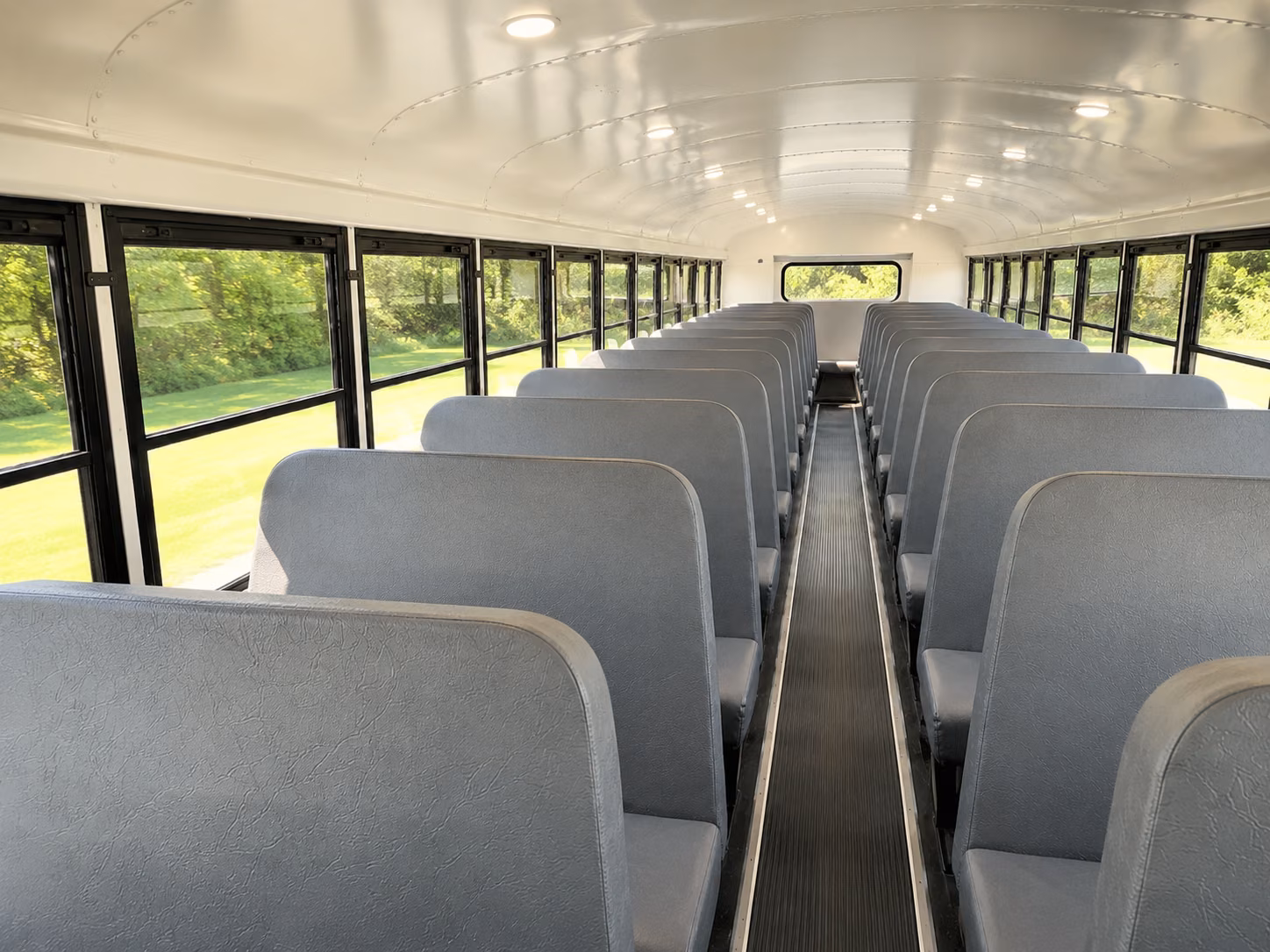 kent school bus interior
