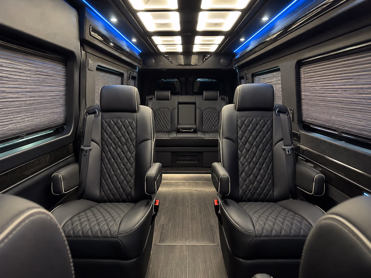 kent sprinter van with driver inside